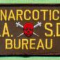Los Angeles County Sheriff California Police Narcotics Bureau Patch