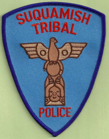 Suquamish Washington Tribal Police Patch