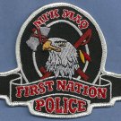 First Nation M'ik Maq Canada Tribal Police Patch
