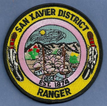 San Xavier Arizona Tribal Ranger Police Patch
