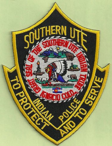 Southern Ute Utah Tribal Police Patch