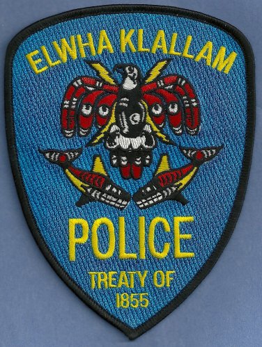 Elwha Klallam Washington Tribal Police Patch