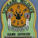 Spokane Tribal Wildlife Game Officer Police Patch