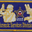 United States Secret Service Forensics Division Patch United States Secret Service Forensics Division Patch