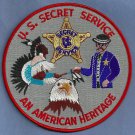 UNITED STATES SECRET SERVICE AMERICAN HERITAGE PATCH