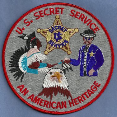 UNITED STATES SECRET SERVICE AMERICAN HERITAGE PATCH