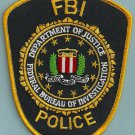 FBI Federal Bureau of Investigation Police Patch