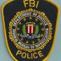 FBI Federal Bureau of Investigation Police Patch