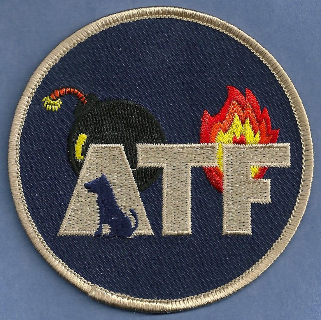 Atf сша. ATF полиция. ATF служба. Нашивка на плечо.