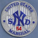 United States Marshal New York South District Police Patch