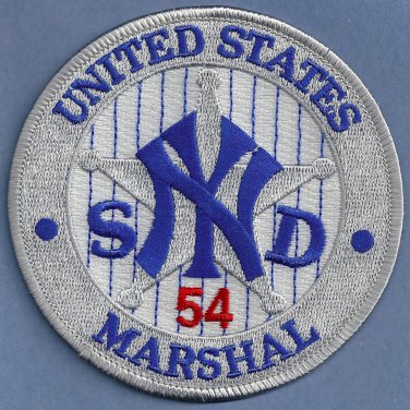 United States Marshal New York South District Police Patch