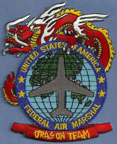 Federal Air Marshal Dragon Team Police Patch