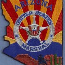 United States Marshal Arizona Police Patch