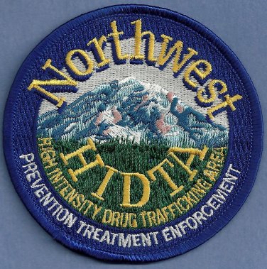 DEA Northwest HIDTA Task Force Police Patch