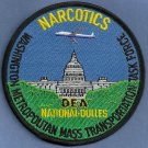 DEA Washington National-Dulles Airport Narcotics Task Force Police Patch