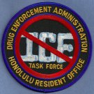 DEA Honolulu Hawaii Resident Office ICE Police Patch
