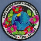 DEA Europe-Asia-Africa Police Patch