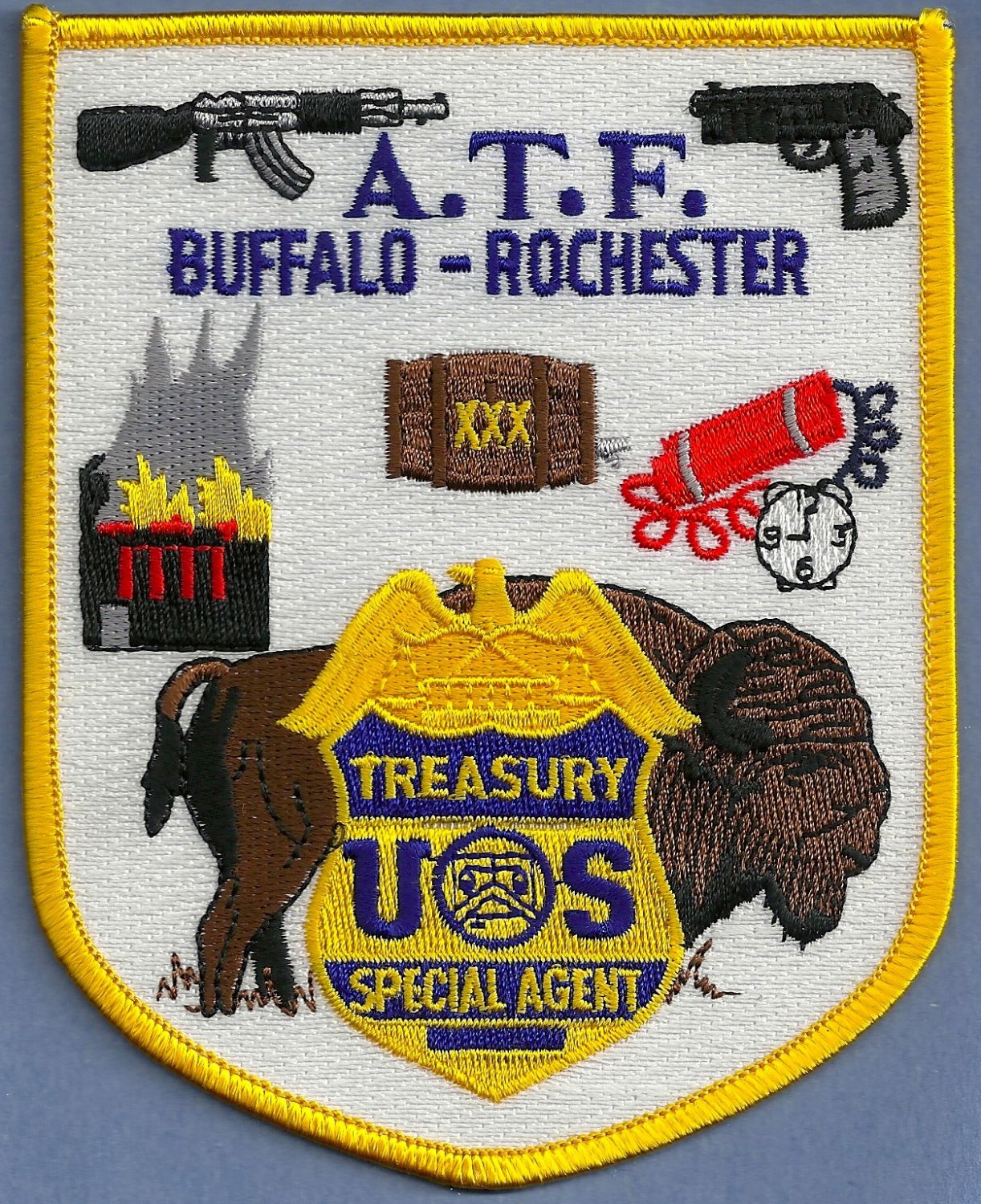 ATF Buffalo-Rochester Field Office Police Patch