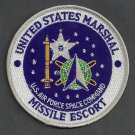 United States Marshal Missile Escort Police Patch