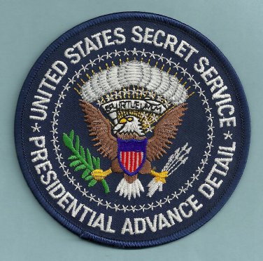 United States Secret Service Presidential Advance Team Patch