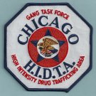 DEA Chicago HIDTA Gang Task Force Enforcement Police Patch