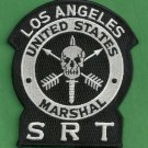 United States Marshal Los Angeles California SRT Police Patch with Velcro