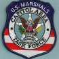 United States Marshal Capitol Area Task Force Police Patch