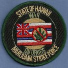 DEA Hawaii Marijuana Task Force Police Patch