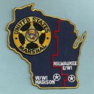 United States Marshal Wisconsin Area Police Patch