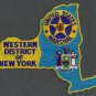United States Marshal New York Western District Police Patch