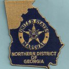 United States Marshal Georgia Northern District Police Patch