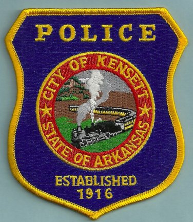 Kensett Arkansas Police Patch Locomotive