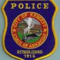 Kensett Arkansas Police Patch Locomotive