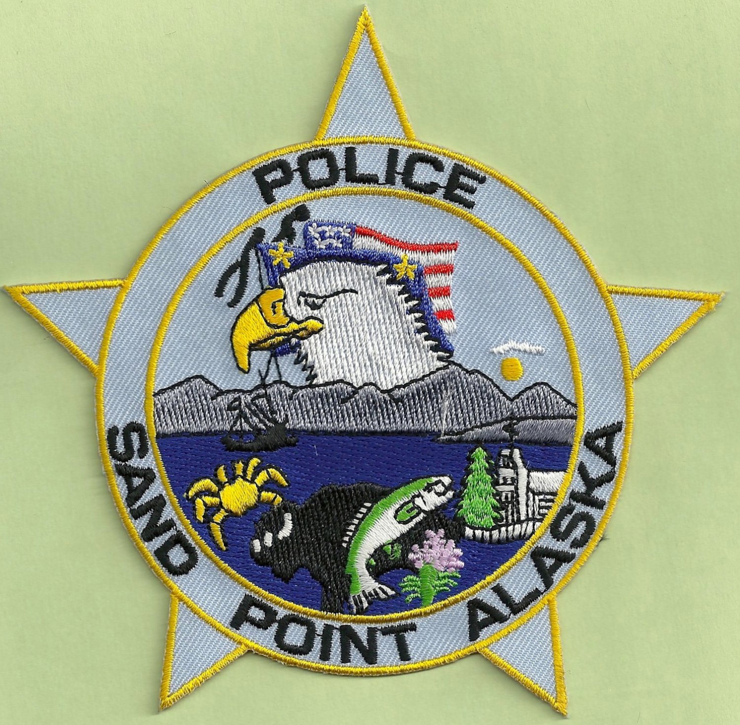 Sand Point Alaska Police Patch