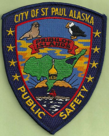 St. Paul Alaska Public Safety Police Patch