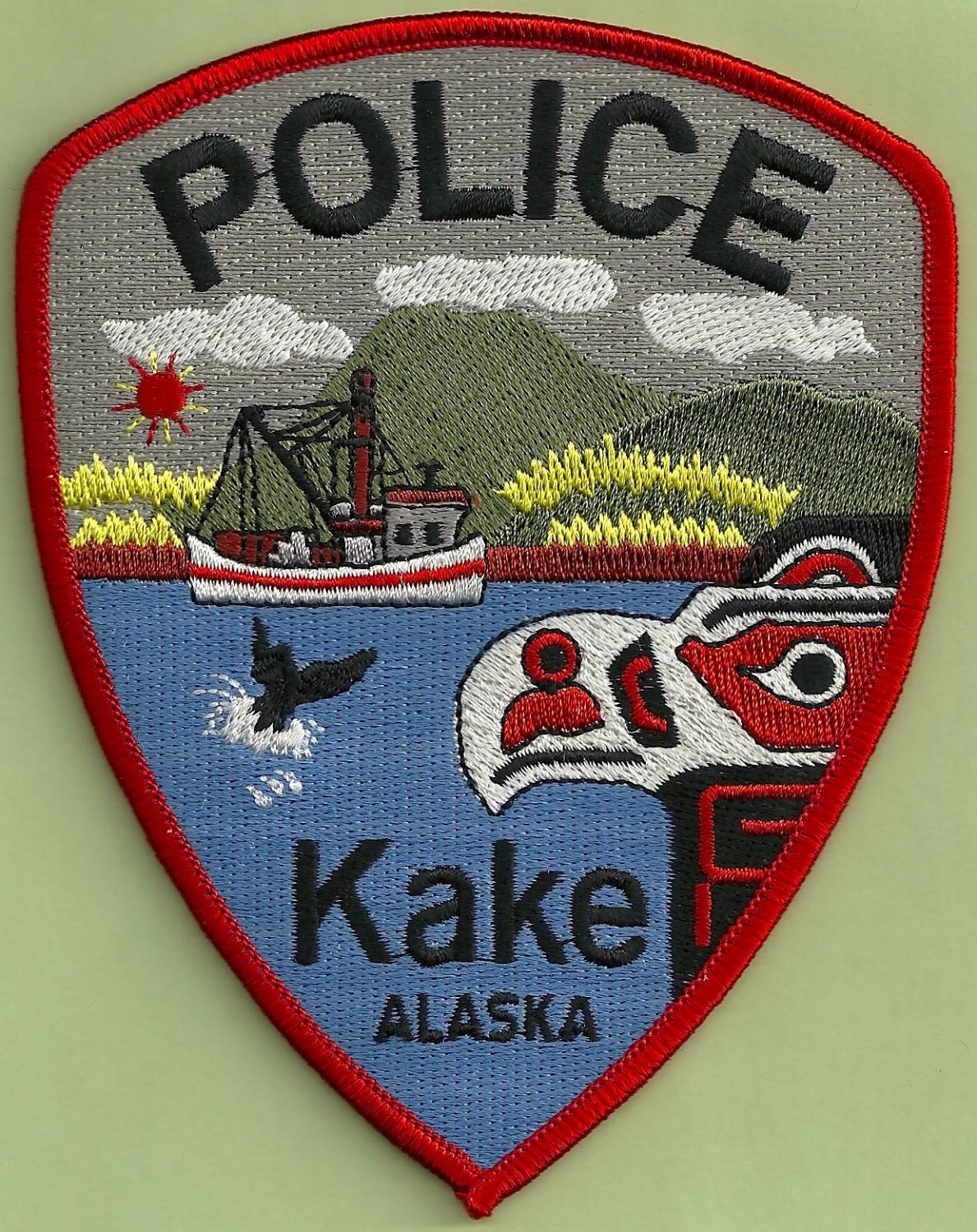 Kake Alaska Police Patch