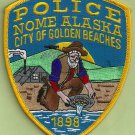 Nome Alaska Police Patch Gold Prospector! Nome Alaska Police Patch Gold Prospector!