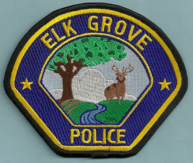 Elk Grove California Police Patch