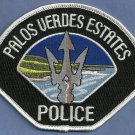 Palos Verdes Estates California Police Patch