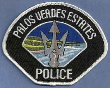 Palos Verdes Estates California Police Patch