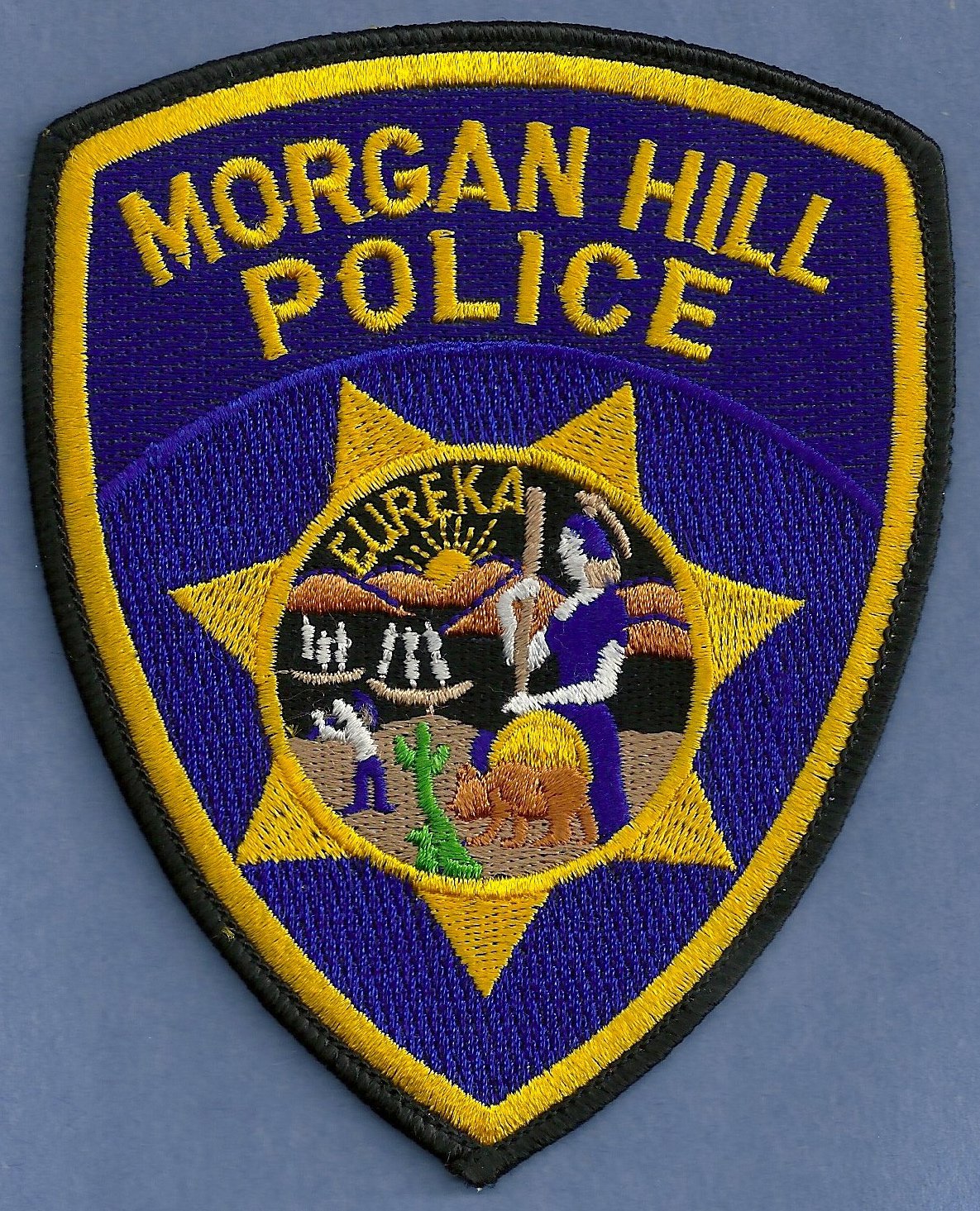 Hill California Police Patch