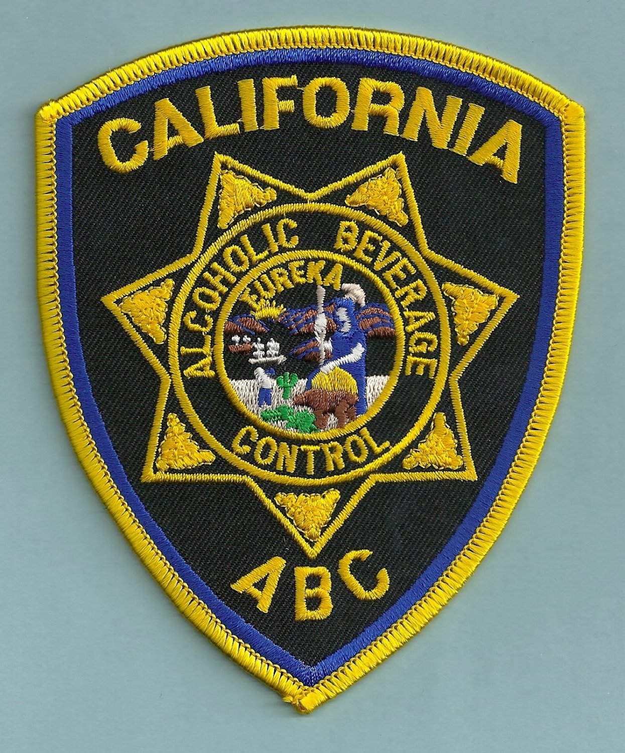 California Alcoholic Beverage Control Police Patch