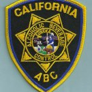 California Alcoholic Beverage Control Police Patch