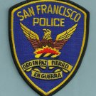 San Francisco California Police Patch