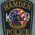 Hamden Connecticut Police K-9 Unit Patch