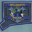 Willimantic Connecticut Police Patch