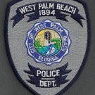 West Palm Beach Florida Police Patch