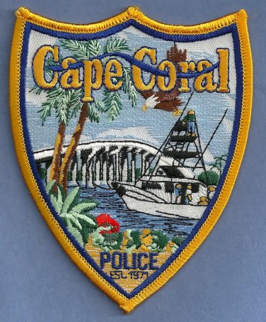 Cape Coral Florida Police Patch