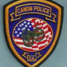 Canon Georgia Police Patch