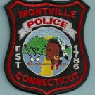 Montville Connecticut Police Patch